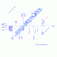 FAISCEAU ELECTRIQUE   A08BG50AA (49ATVHARNESS08SCRAM) pour Polaris SCRAMBLER 500 4X4 de 2008