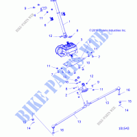 DIRECTION ASSISTEE EPS   A20SJE57AX (101543) pour Polaris SPORTSMAN TOURING 570 SP PREMIUM de 2020