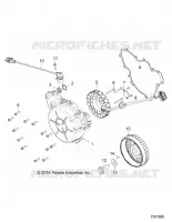 MOTEUR, STATOR AND COVER   Z20A5A87B2/E87BP/BK/BX (701095) pour Polaris RZR 900 50 INCH de 2020