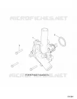 REFROIDISSEMENT, WATERPUMP   Z20A5A87B2/E87BP/BK/BX (701091) pour Polaris RZR 900 50 INCH de 2020