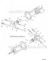 SUSPENSION ARRIERE CARRIER   Z20A5A87B2/E87BP/BK/BX (701100) pour Polaris RZR 900 50 INCH de 2020