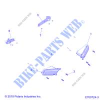 PHARES AND TAILLIGHTS   Z20PAE92AC/BC (C700724 3) pour Polaris RZR XP TURBO S VELOCITY de 2020