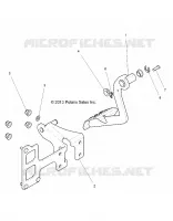 BRAKES, PEDAL AND MAITRE CYLINDRE   Z18VAA87B2/E87BM/BW (49RGRBRAKEFOOT14RZR1000) pour Polaris RZR 900 50 INCH  de 2018