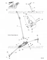 DIRECTION   Z18VAA87B2 (700162) pour Polaris RZR 900 50 INCH  de 2018