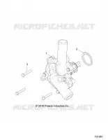 REFROIDISSEMENT, WATERPUMP   Z18VAA87B2/E87BM/BW (701091) pour Polaris RZR 900 50 INCH  de 2018