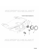 ELECTRICAL, INSTRUMENTS   Z18VCE87BK/BU/BR/LU (700268) pour Polaris 	RZR S4 900 EPS 4 SEAT de 2018