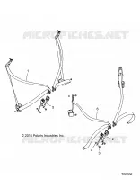 SIEGE BELT MOUNTING   Z18VCE87BK/BU/BR/LU (700006) pour Polaris 	RZR S4 900 EPS 4 SEAT de 2018