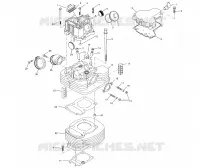 CYLINDRE   A03CA32AA (4978627862C07) pour Polaris TRAIL BOSS 330 de 2003