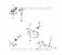 FREIN ARRIERE MAITRE CYLINDRE   A03CA32AA (4978627862B03) pour Polaris TRAIL BOSS 330 de 2003