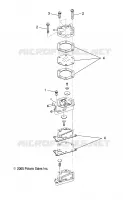 POMPE A CARBURANT   A03CA32AA (4999200099920009D11) pour Polaris TRAIL BOSS 330 de 2003