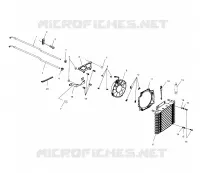 SYSTÈME REFROIDISSEMENT D'HUILE   A03CA32AA (4978627862A09) pour Polaris TRAIL BOSS 330 de 2003