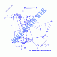 RESERVOIR D'HUILE (If Built After 1/02/02)   A02CD50AA/AB/FB (4970197019E07) pour Polaris MAGNUM 500 RMK de 2002