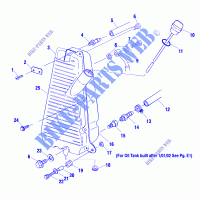 RESERVOIR D'HUILE (If Built Before 1/01/02)   A02BG50AA/AC (4970027002A11) pour Polaris SCRAMBLER 500 4X4 FREEDOM de 2002