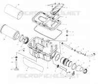 BOITE A AIR   A01BG50AA (4963766376C005) pour Polaris SCRAMBLER 500 4X4 de 2001