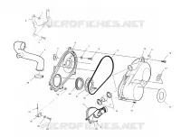 COUVERCLE D'EMBRAYAGE   A01BG50AA (4963766376C006) pour Polaris SCRAMBLER 500 4X4 de 2001