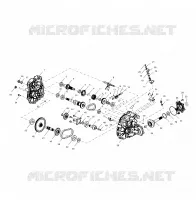 PONT (If Built Before 4/29/01)   A01BG50AA (4963766376C009) pour Polaris SCRAMBLER 500 4X4 de 2001