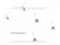 AMPOULES   A15SAA32EH (49ATVBULBS08SP500) pour Polaris HAWKEYE 325 2X4 de 2015