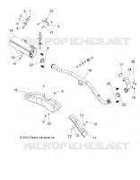 ECHAPPEMENT   A15SAA32EH (49ATVECHAPPEMENT15SPETX) pour Polaris HAWKEYE 325 2X4 de 2015
