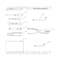 OUTILS   A15SAA32EH (49ATVTOOL15UTE) pour Polaris HAWKEYE 325 2X4 de 2015