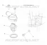 THERMOSTAT AND COVER   A15SAA32EH (49ATVTHERMOSTAT14SP325) pour Polaris HAWKEYE 325 2X4 de 2015