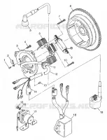 STATOR XPLORER 300 W97CC28C (4939813981D001) pour Polaris XPLORER 300 de 1997