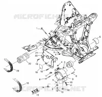 TRANSMISSION AVANT XPLORER 300 W97CC28C (4939813981B003) pour Polaris XPLORER 300 de 1997