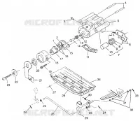 FREIN ARRIERE   W968540 (4935863586C004) pour Polaris TRAIL BLAZER ES de 1996