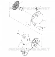 LANCEUR (SPORT)   W968540 (4935863586D007) pour Polaris TRAIL BLAZER ES de 1996