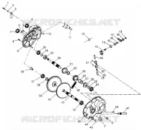 PONT   W968540 (4935863586C009) pour Polaris TRAIL BLAZER ES de 1996