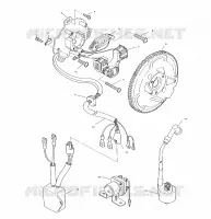STATOR (SPORT)   W968540 (4935863586D011) pour Polaris TRAIL BLAZER ES de 1996