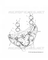 CARENAGES ASM 2   N18TCEAA ALL OPTIONS (49INDIANFAIRING142) pour Polaris CHIEFTAIN ELITE de 2018