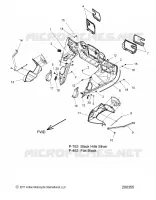CARENAGES ASM 3   N18TCEAA ALL OPTIONS (200355) pour Polaris CHIEFTAIN ELITE de 2018