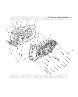 CARTERS MOTEUR   N18TCEAA ALL OPTIONS (49INDIANCRANKCASE15) pour Polaris CHIEFTAIN ELITE de 2018