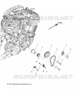 CHAINE DE DISTRIBUTION AND SPROCKETS   N18TCEAA ALL OPTIONS (49INDIANCAM141) pour Polaris CHIEFTAIN ELITE de 2018