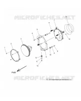 ELECTRICITE, HEADLIGHT   N18TCEAA ALL OPTIONS (49INDIANHEADLAMP14) pour Polaris CHIEFTAIN ELITE de 2018