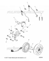 ELECTRICITE, IGNITION SYSTEM   N18TCEAA ALL OPTIONS (200200) pour Polaris CHIEFTAIN ELITE de 2018