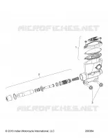 FREIN ARRIERE, MASTER CYLINDER   N18TCEAA ALL OPTIONS (200219) pour Polaris CHIEFTAIN ELITE de 2018