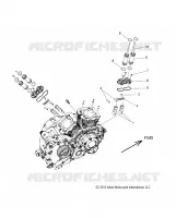 POUSSOIRS   N18TCEAA ALL OPTIONS (49INDIANPUSHROD14) pour Polaris CHIEFTAIN ELITE de 2018
