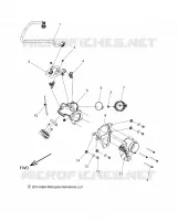 SYSTÃˆME D'ALIMENTATION, FUEL RAIL/THROTTLE BODY   N18TCEAA ALL OPTIONS  (49INDIANFUELRAIL15) pour Polaris CHIEFTAIN ELITE de 2018