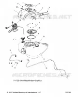 SYSTÃˆME D'ALIMENTATION, FUEL TANK ASM.   N18TCEAA ALL OPTIONS (200350) pour Polaris CHIEFTAIN ELITE de 2018
