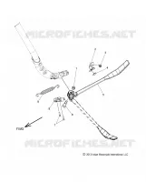 CHASSIS, SIDE STAND   N18TFAAA ALL OPTIONS (49INDIANSIDESTAND14) pour Polaris CHIEFTAIN CLASSIC de 2018