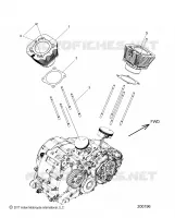CYLINDRE   N18TFAAA ALL OPTIONS (200196) pour Polaris CHIEFTAIN CLASSIC de 2018