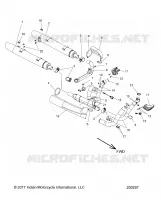 ECHAPPEMENT   N18TFAAA ALL OPTIONS (200297) pour Polaris CHIEFTAIN CLASSIC de 2018