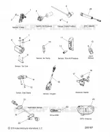 ELECTRICITE, COMPONENTS 2   N18TFAAA ALL OPTIONS (200187) pour Polaris CHIEFTAIN CLASSIC de 2018