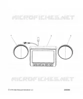 ELECTRICITE, INSTRUMENT CLUSTER   N18TFAAA ALL OPTIONS (200095) pour Polaris CHIEFTAIN CLASSIC de 2018