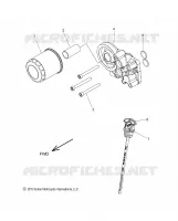 FILTRE A HUILE/ADAPTOR, AND DIPSTICK   N18TFAAA ALL OPTIONS (49INDIANOILFILTER16DH) pour Polaris CHIEFTAIN CLASSIC de 2018