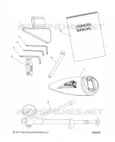 OUTILS   N18TFAAA ALL OPTIONS (200225) pour Polaris CHIEFTAIN CLASSIC de 2018