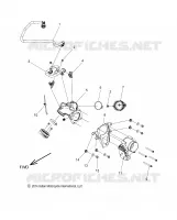 SYSTÃˆME D'ALIMENTATION, FUEL RAIL/THROTTLE BODY   N18TFAAA ALL OPTIONS  (49INDIANFUELRAIL15) pour Polaris CHIEFTAIN CLASSIC de 2018