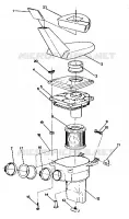 BOITE A AIR 350 2X4 / W927539 (4922882288015A) pour Polaris TRAIL BOSS 350L 2X4 de 1992
