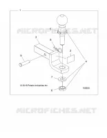 CHASSIS, HITCH   A22SDS57C4 (100555) pour Polaris SPORTSMAN TOURING 570 de 2022
